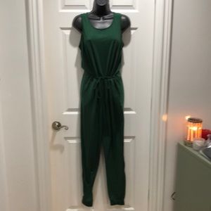 Shein green jumpsuit